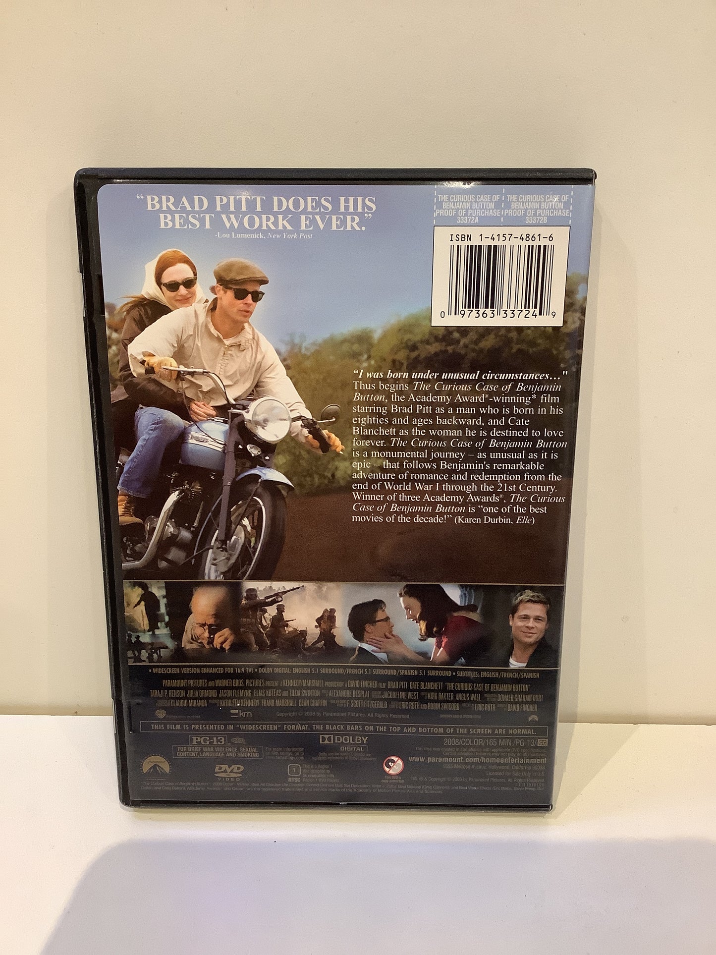The Curious Case of Benjamin Button - DVD