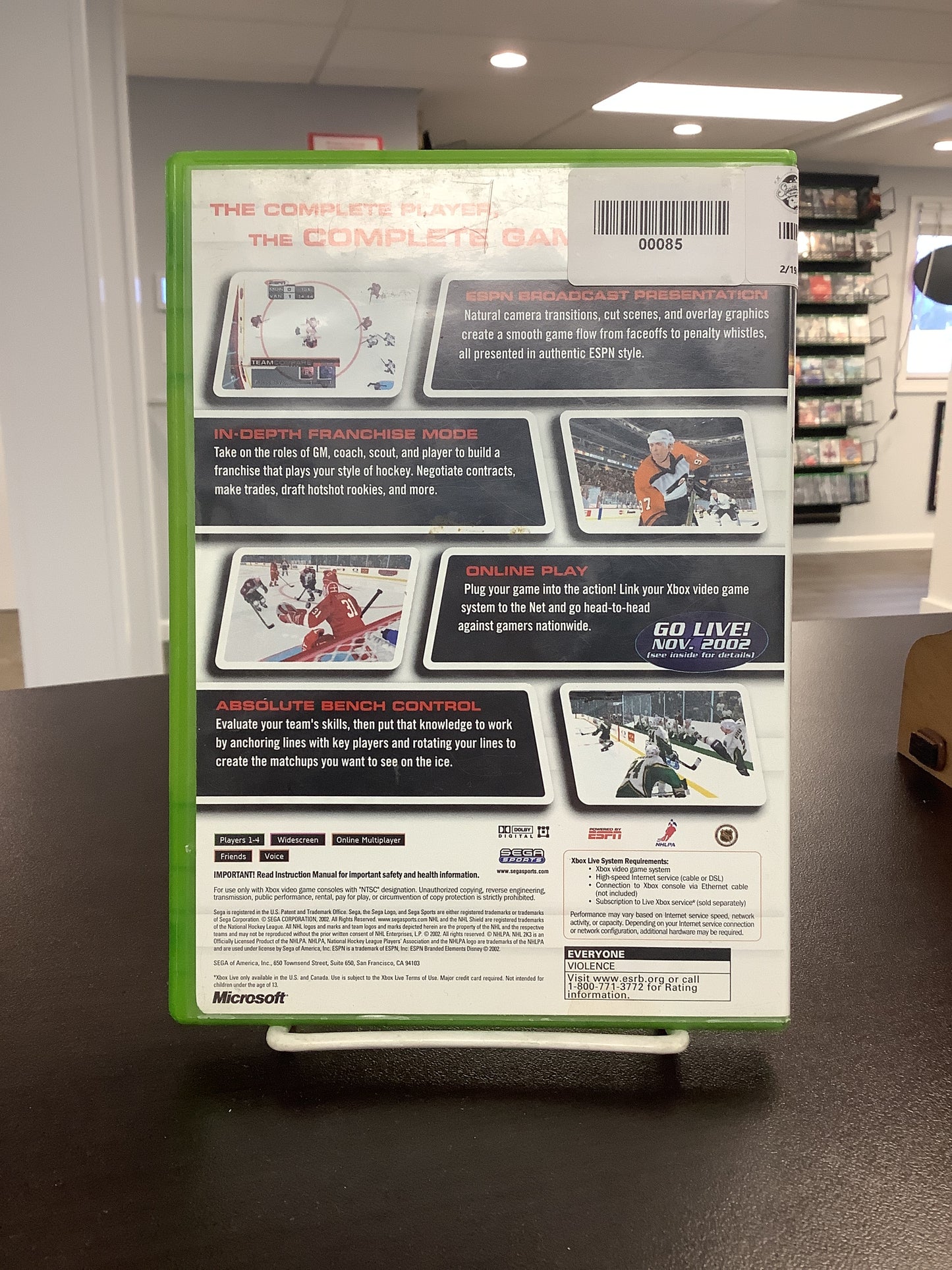 NHL 2K3 - Xbox