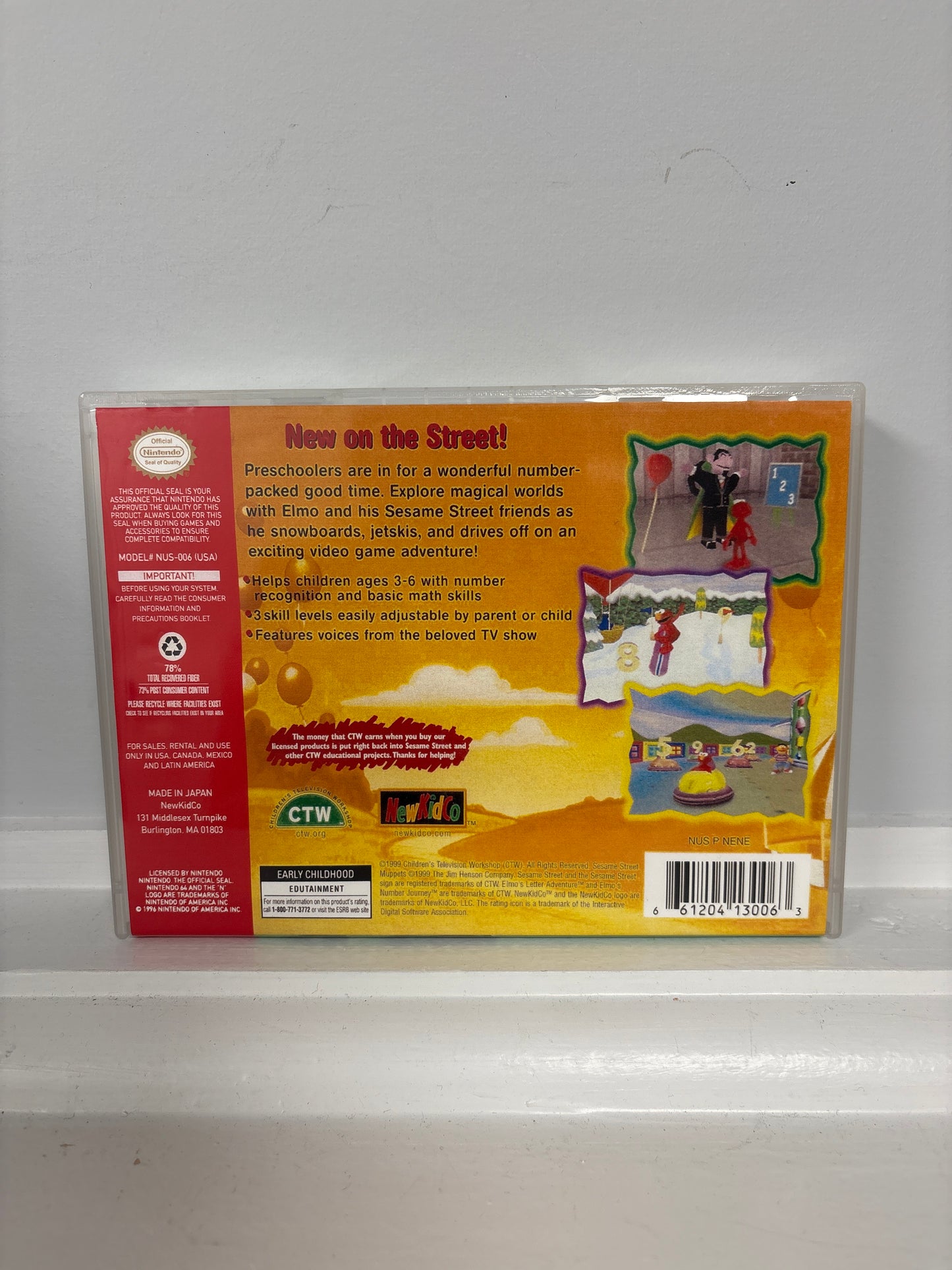Elmo's Number Journey - Nintendo 64