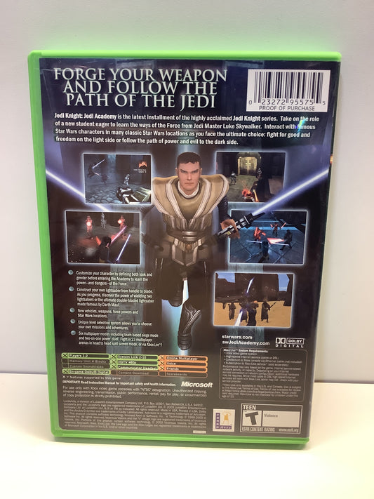 Star Wars Jedi Knight Jedi Academy - Xbox