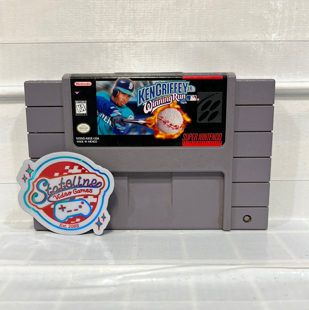 Ken Griffey Jr's Winning Run - Super Nintendo