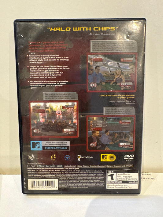 Stacked With Daniel Negreanu - Playstation 2