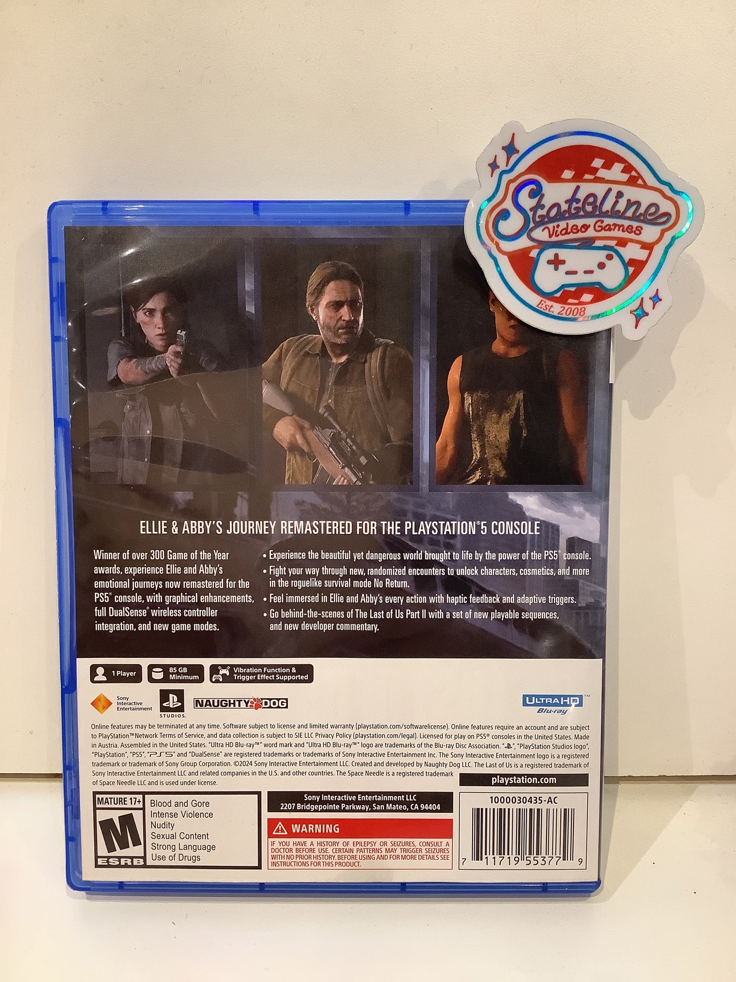 The Last of Us Part II: Remastered - PlayStation 5