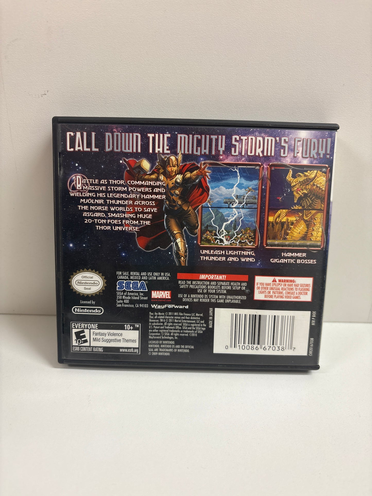 Thor: God of Thunder - Nintendo DS