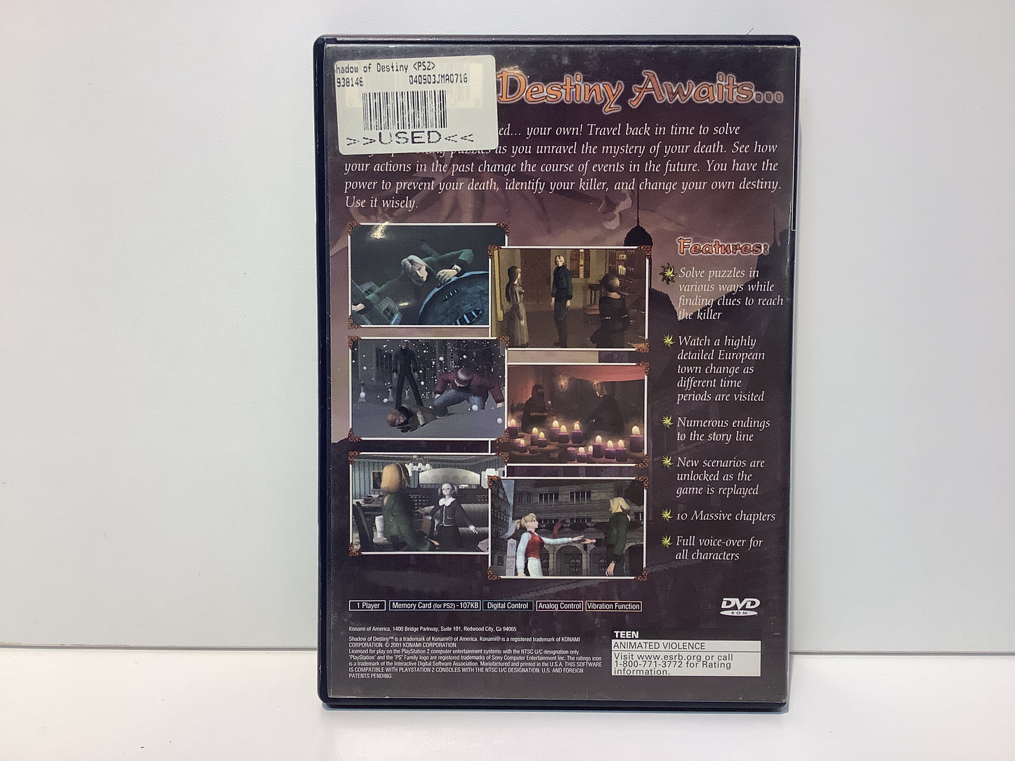 Shadow of Destiny - Playstation 2