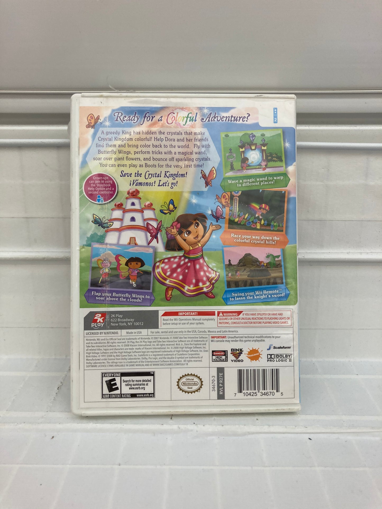 Dora the Explorer: Dora Saves the Crystal Kingdom - Wii