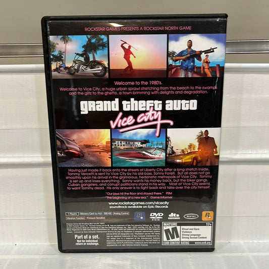 Grand Theft Auto Vice City - Playstation 2