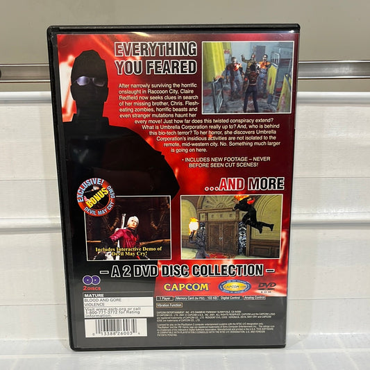 Resident Evil Code Veronica X - Playstation 2