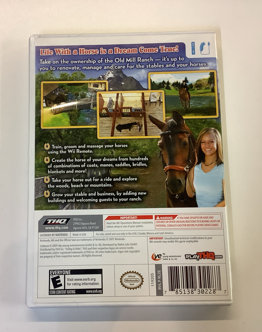 Gallop and Ride - Wii