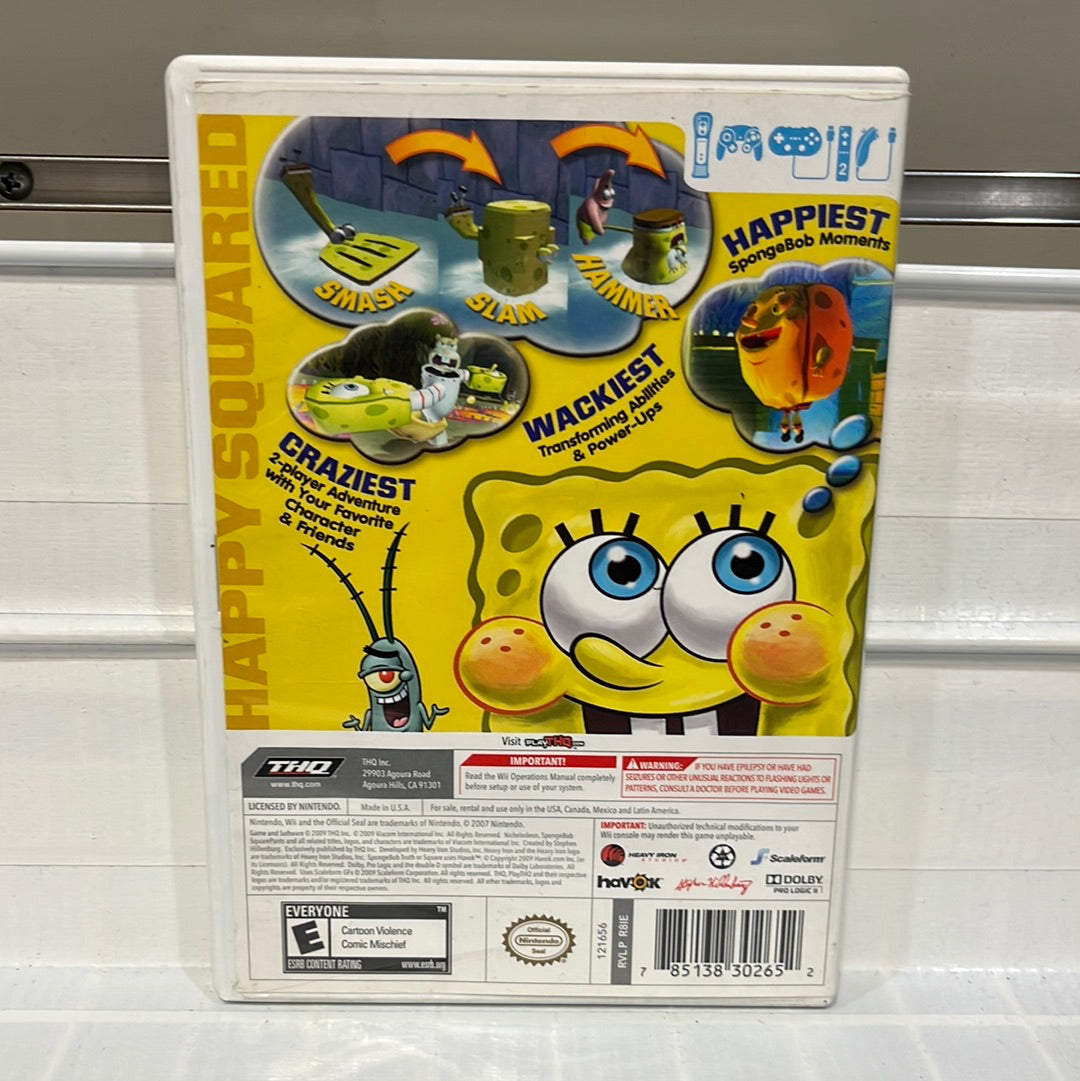 SpongeBob's Truth or Square - Wii