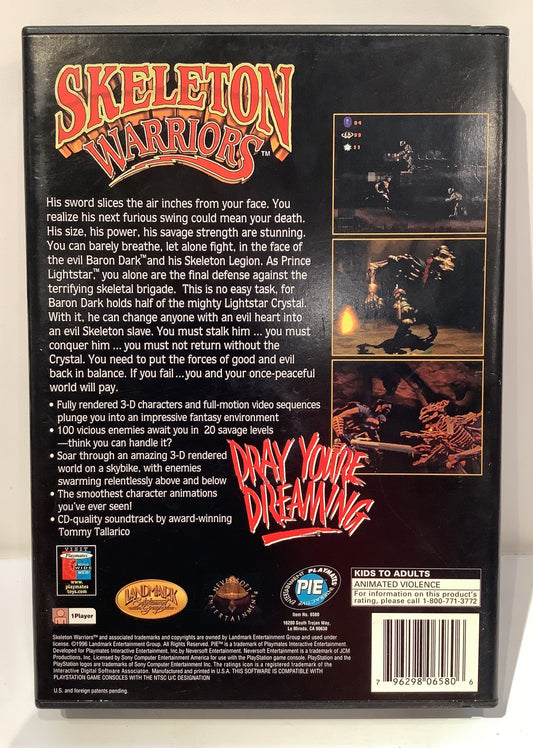 Skeleton Warriors - Playstation