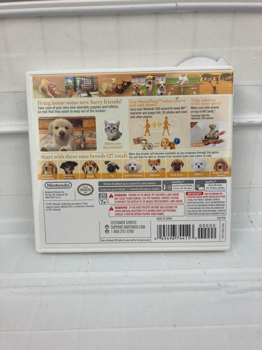Nintendogs + Cats: Golden Retriever & New Friends - Nintendo 3DS