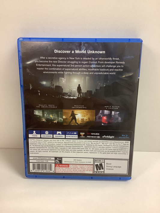 Control - Playstation 4