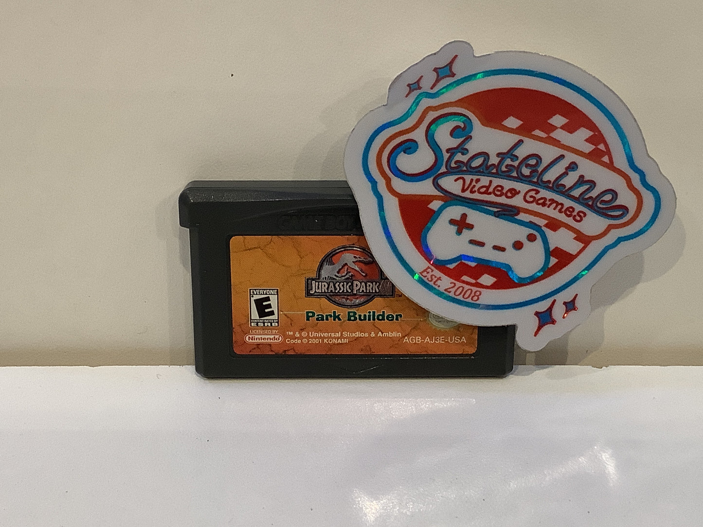 Jurassic Park III Park Builder - GameBoy Advance