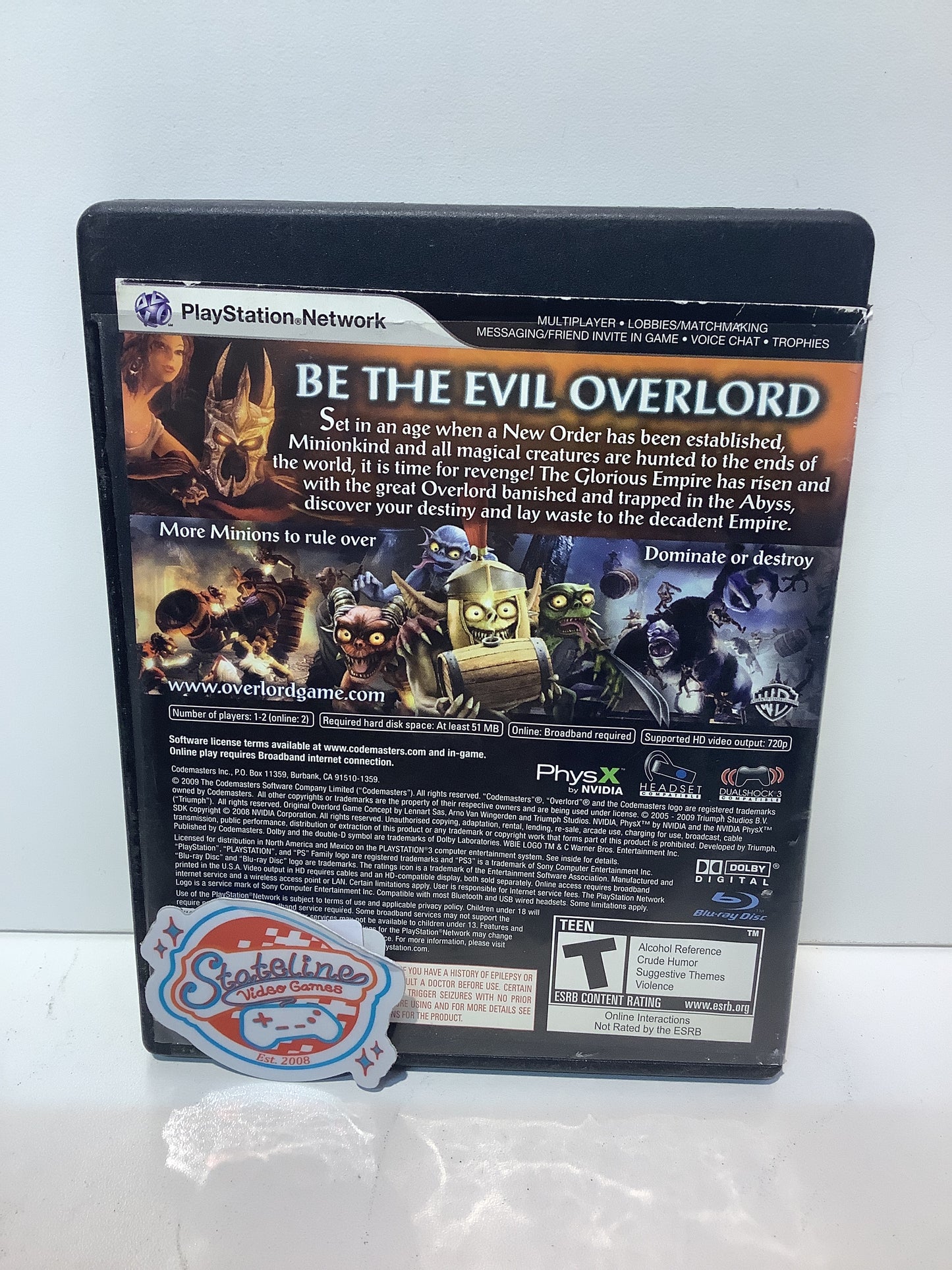 Overlord II - Playstation 3