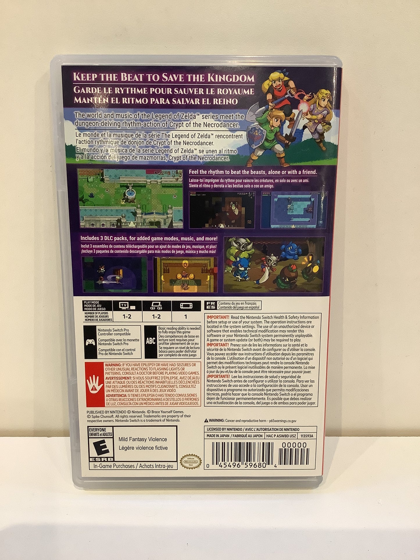 Cadence of Hyrule: Crypt of The Necrodancer - Nintendo Switch