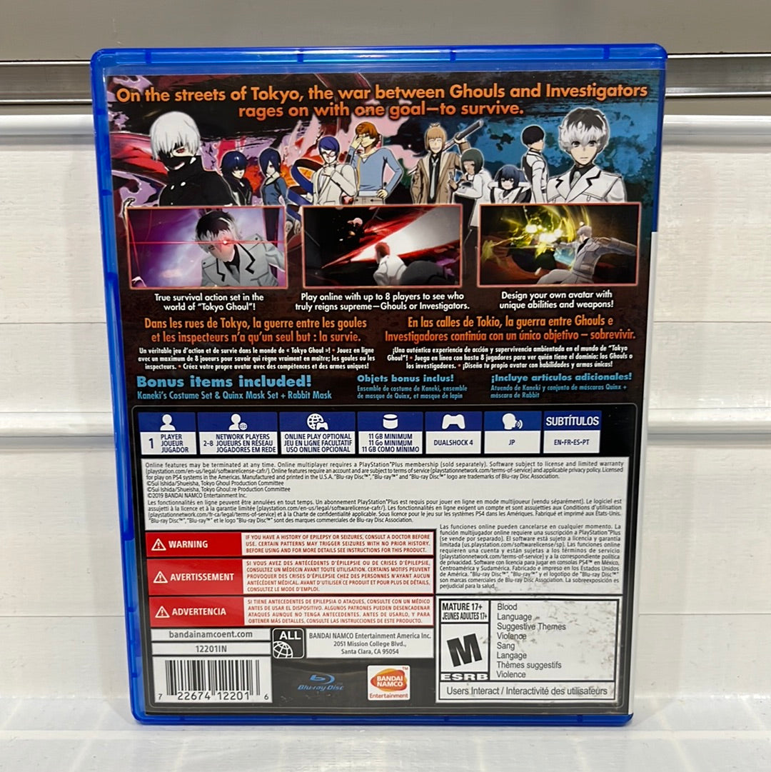 Tokyo Ghoul: Re Call to Exist - Playstation 4