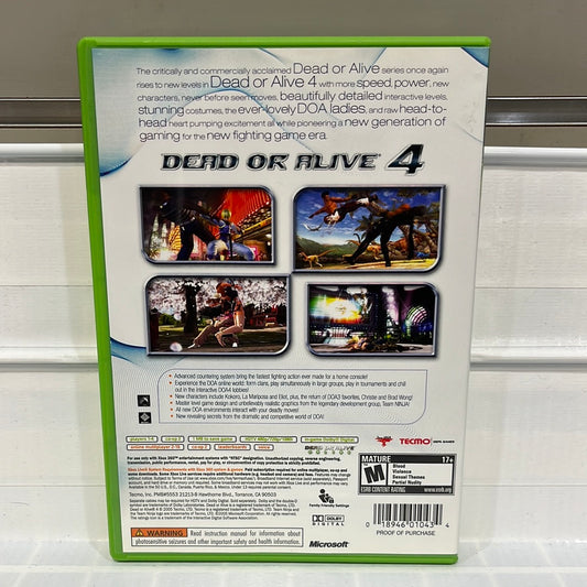 Dead or Alive 4 - Xbox 360
