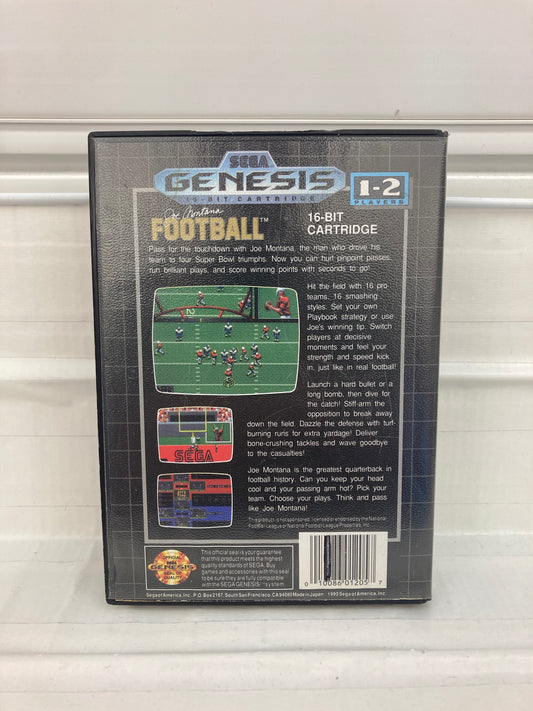 Joe Montana Football - Sega Genesis