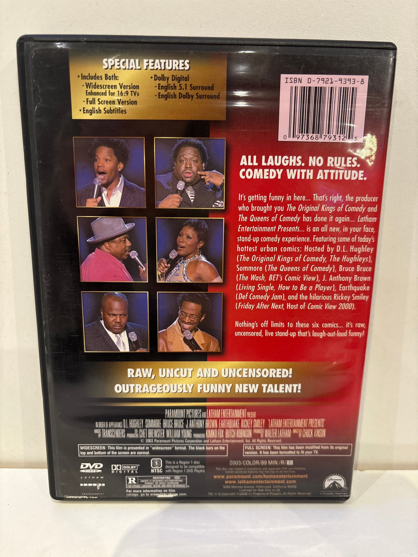 Latham Entertainment Presents An All New Comedy Experience - DVD