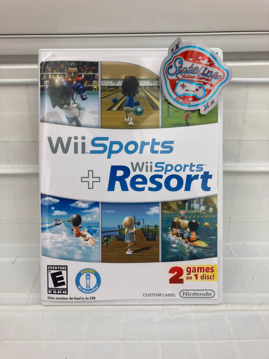 Wii Sports & Wii Sports Resort - Wii