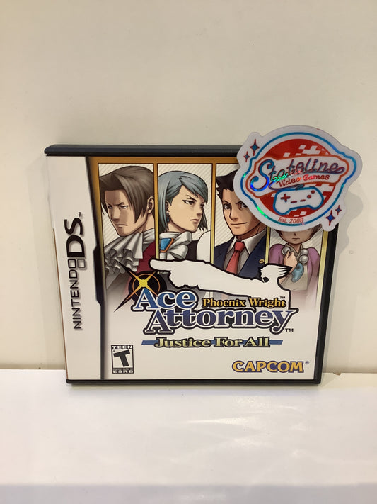 Phoenix Wright: Ace Attorney Justice For All - Nintendo DS