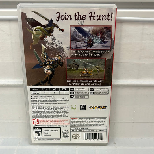 Monster Hunter Rise - Nintendo Switch