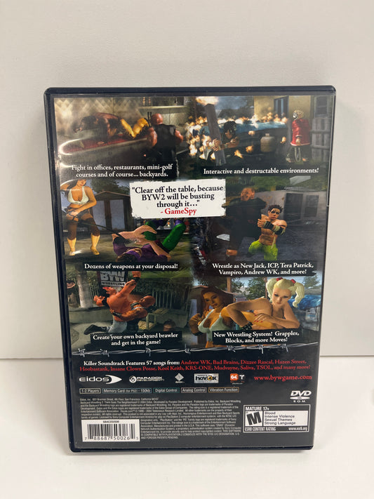 Backyard Wrestling 2 - Playstation 2