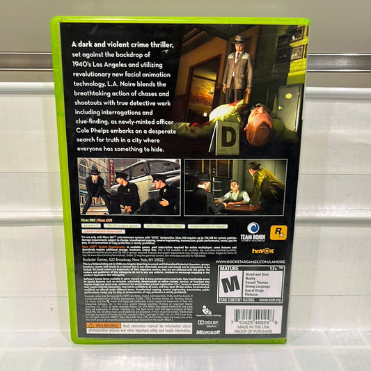 L.A. Noire - Xbox 360