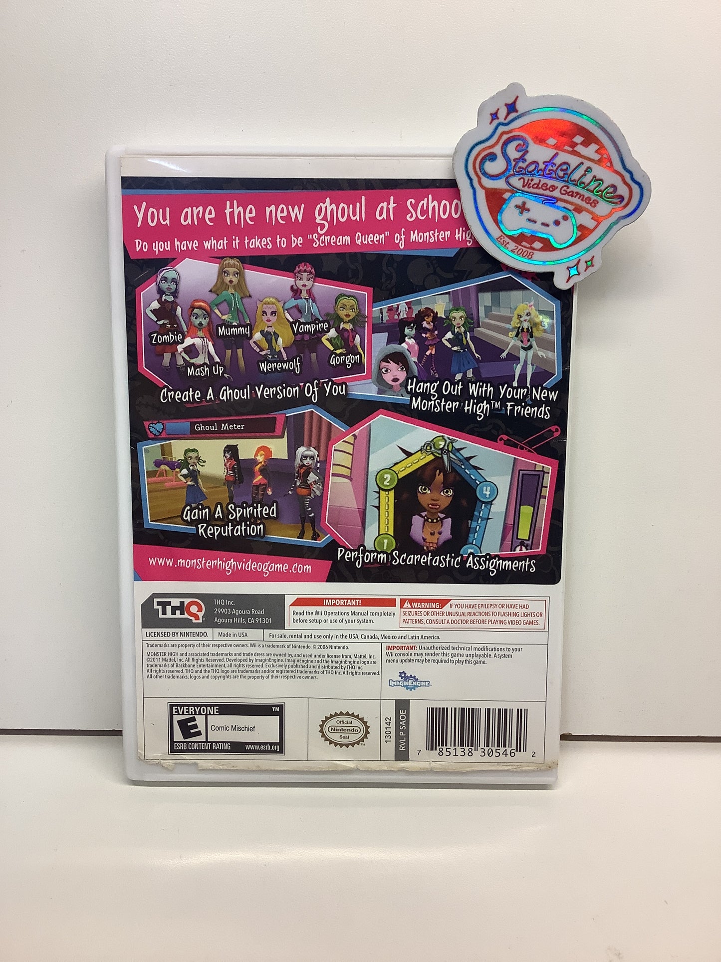 Monster High: Ghoul Spirit - Wii