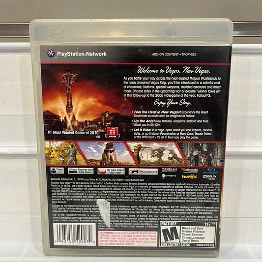 Fallout: New Vegas - Playstation 3