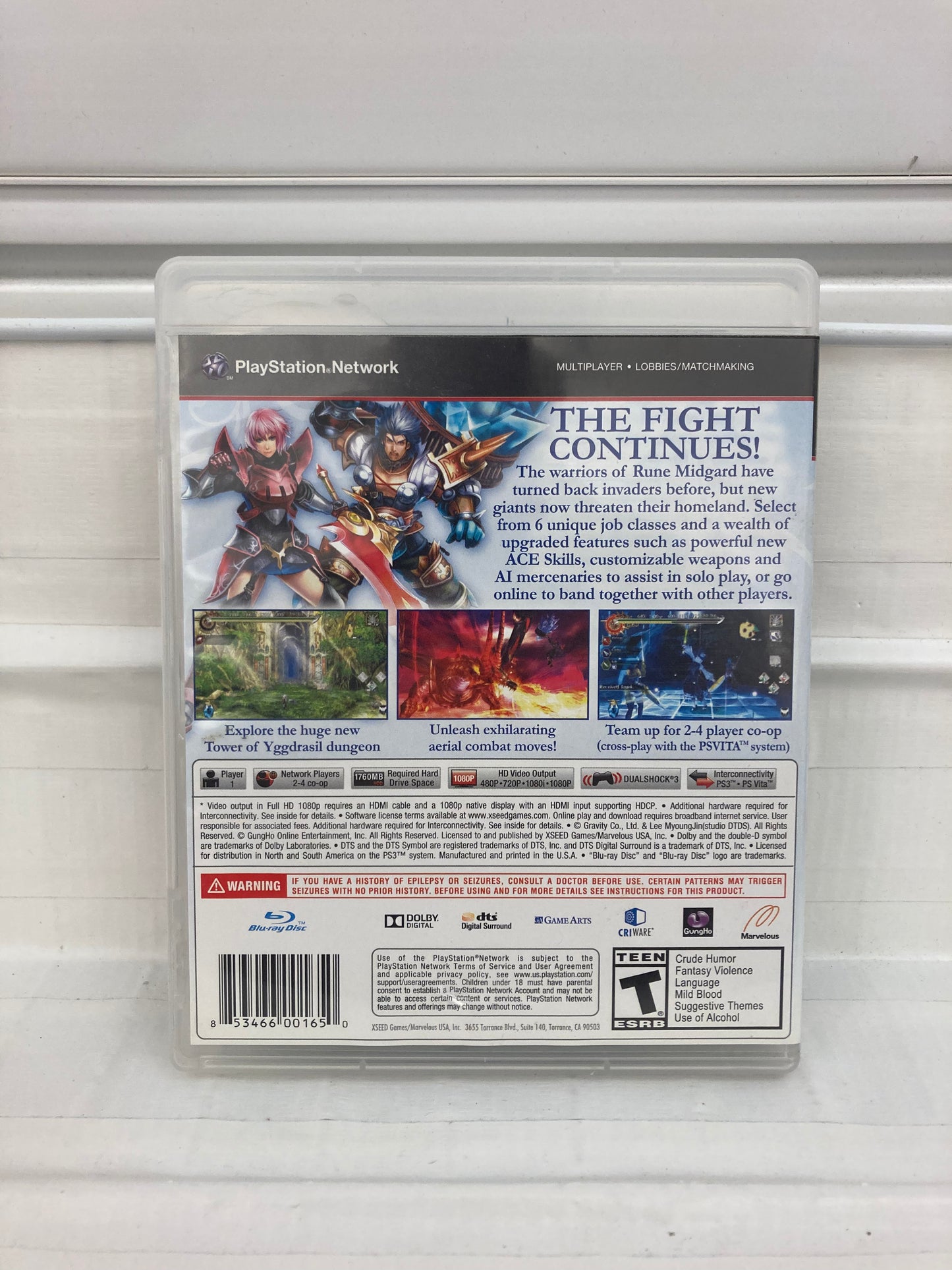 Ragnarok Odyssey Ace - Playstation 3