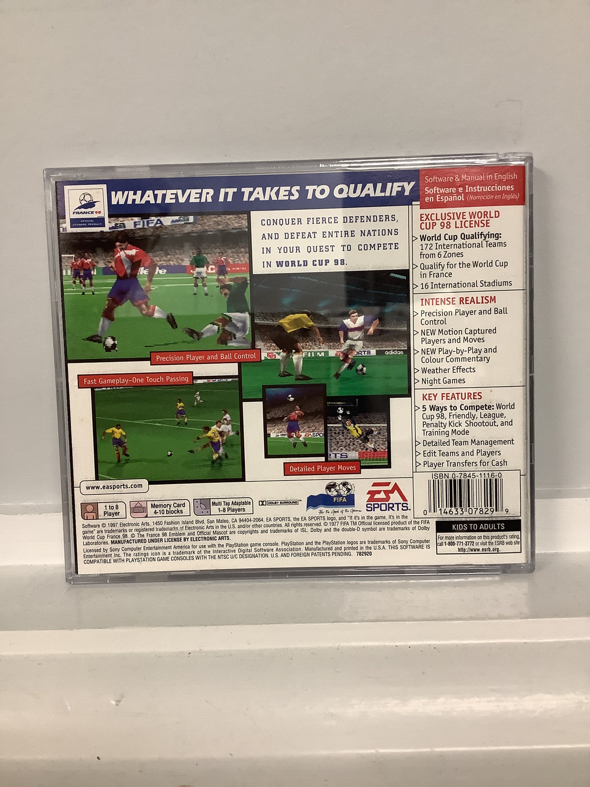 FIFA Road to World Cup 98 - Playstation