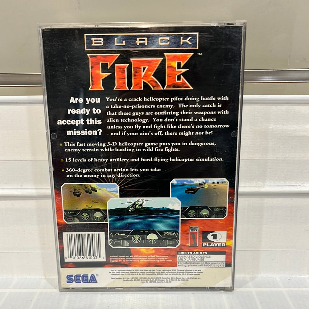 Black Fire - Sega Saturn