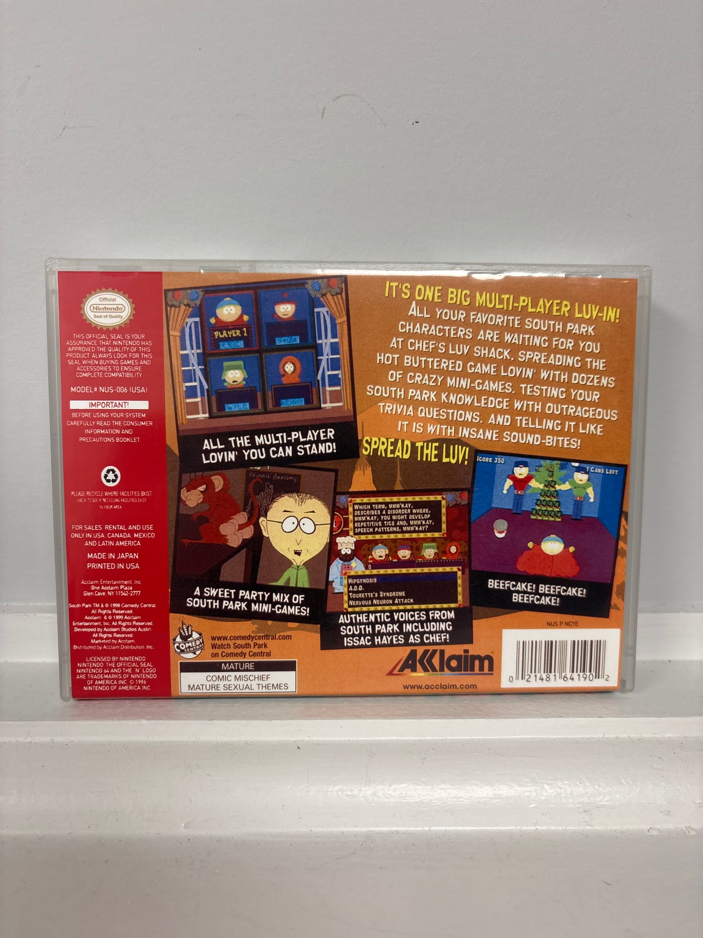South Park Chef's Luv Shack - Nintendo 64