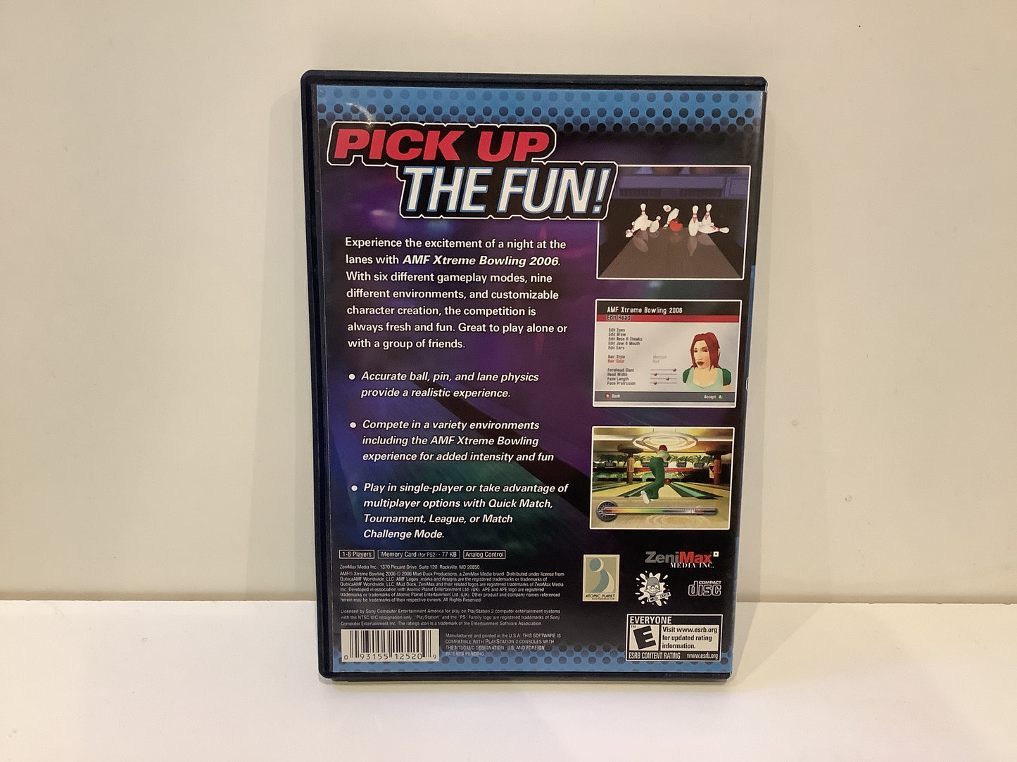 AMF Xtreme Bowling - Playstation 2