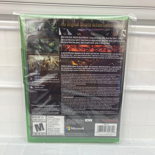 Metal Gear Solid: Master Collection Vol. 1 - Xbox Series X