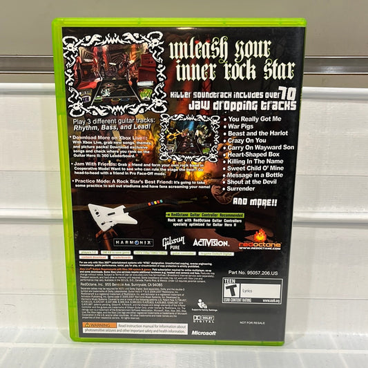 Guitar Hero II - Xbox 360