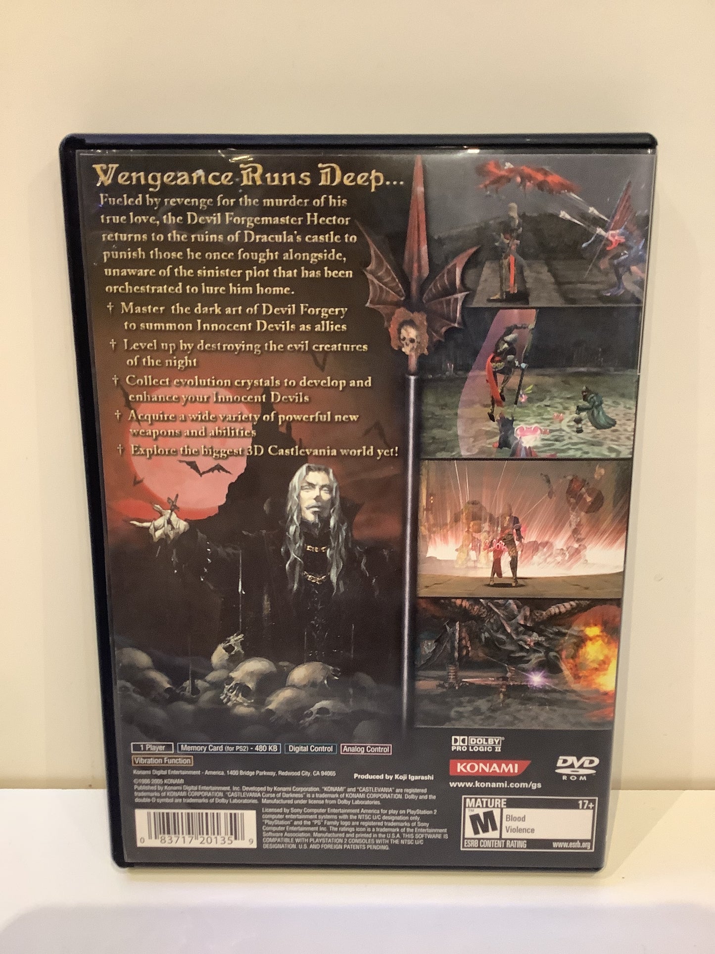 Castlevania Curse of Darkness - Playstation 2