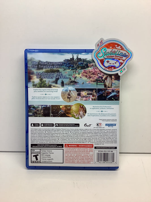 Atelier Ryza 3: Alchemist of the End & the Secret Key - Playstation 5