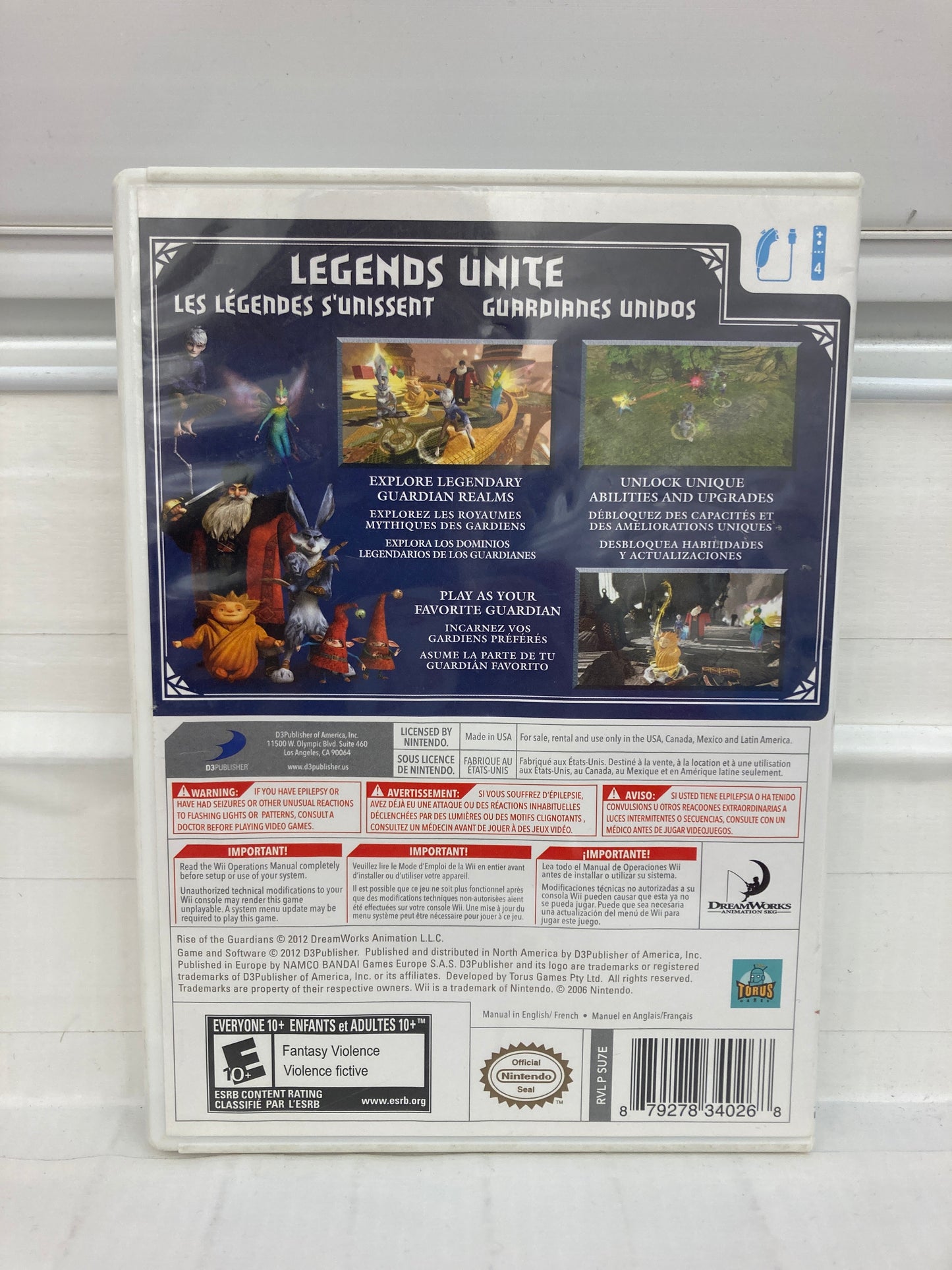 Rise Of The Guardians - Wii