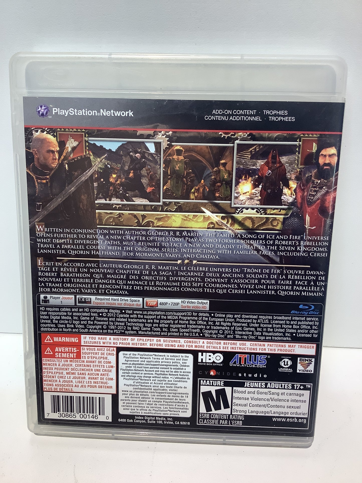 Game of Thrones - Playstation 3