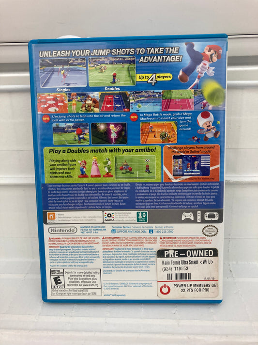 Mario Tennis Ultra Smash - Wii U