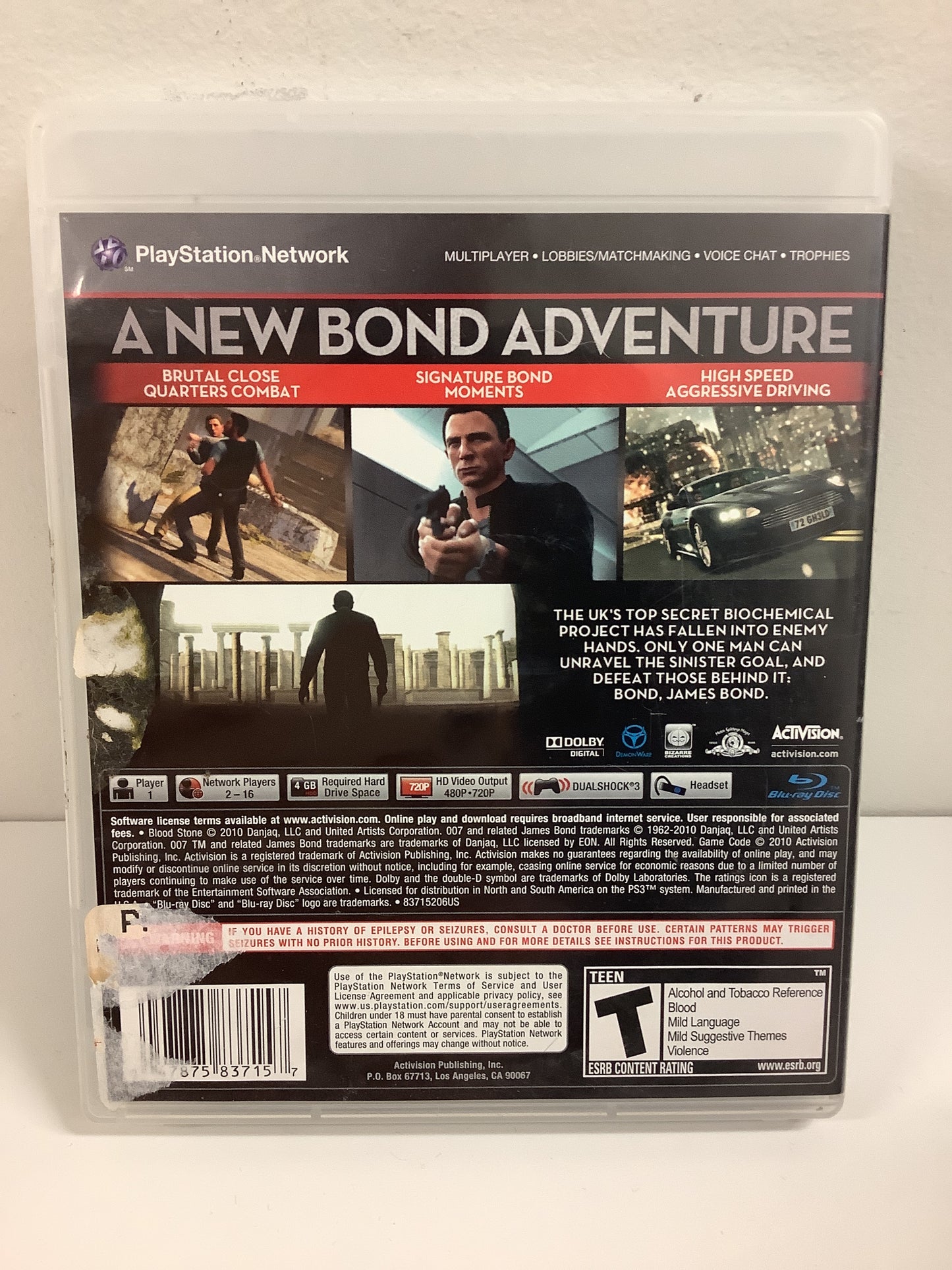 007 Blood Stone - Playstation 3