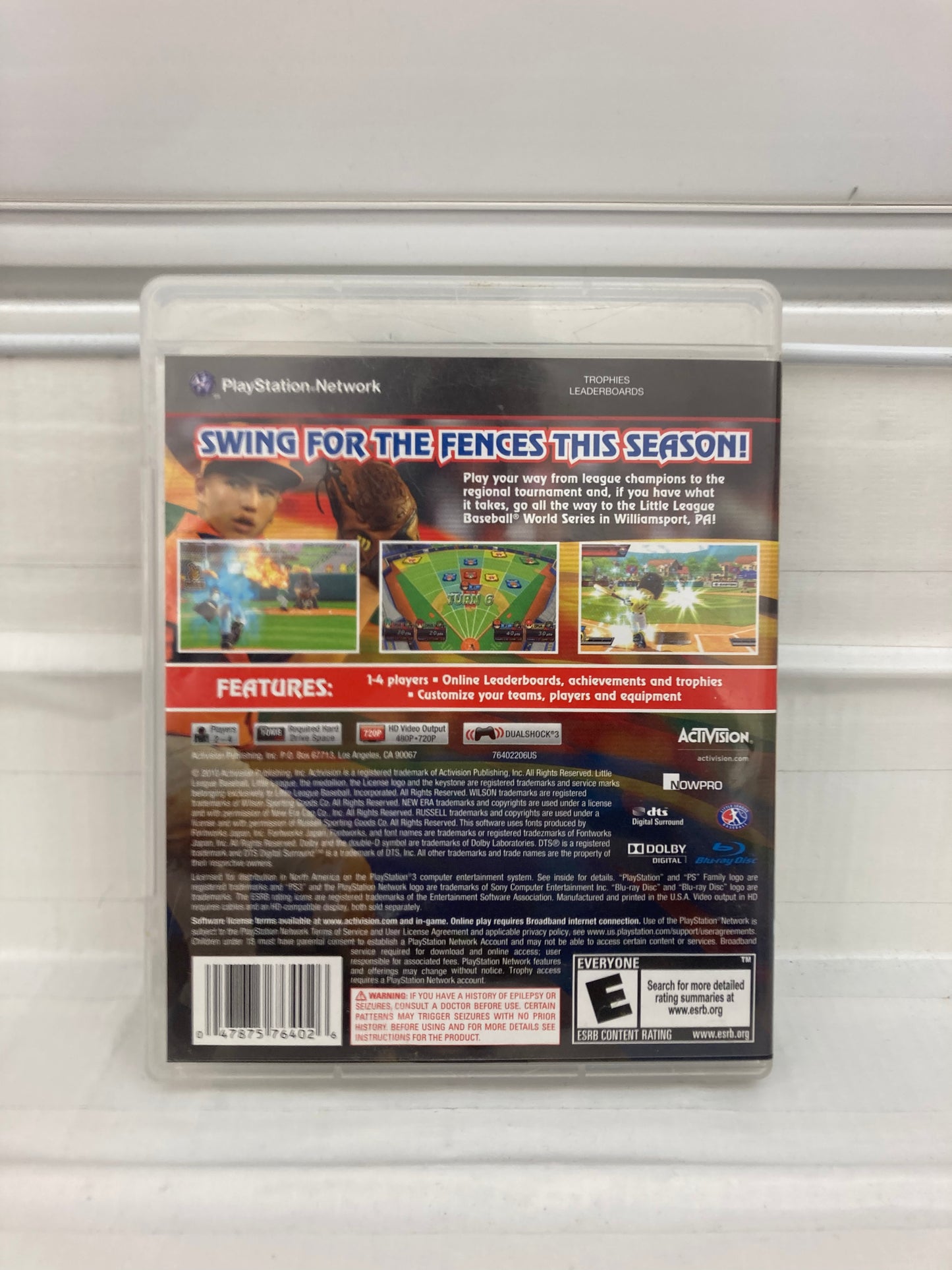 Little League World Series Baseball 2010 - Playstation 3