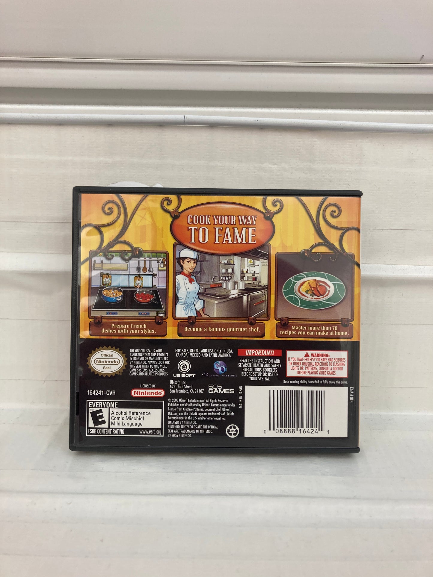 Gourmet Chef - Nintendo DS