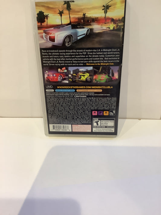 Midnight Club LA Remix - PSP
