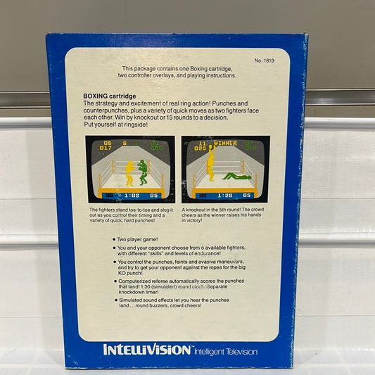 Boxing - Intellivision