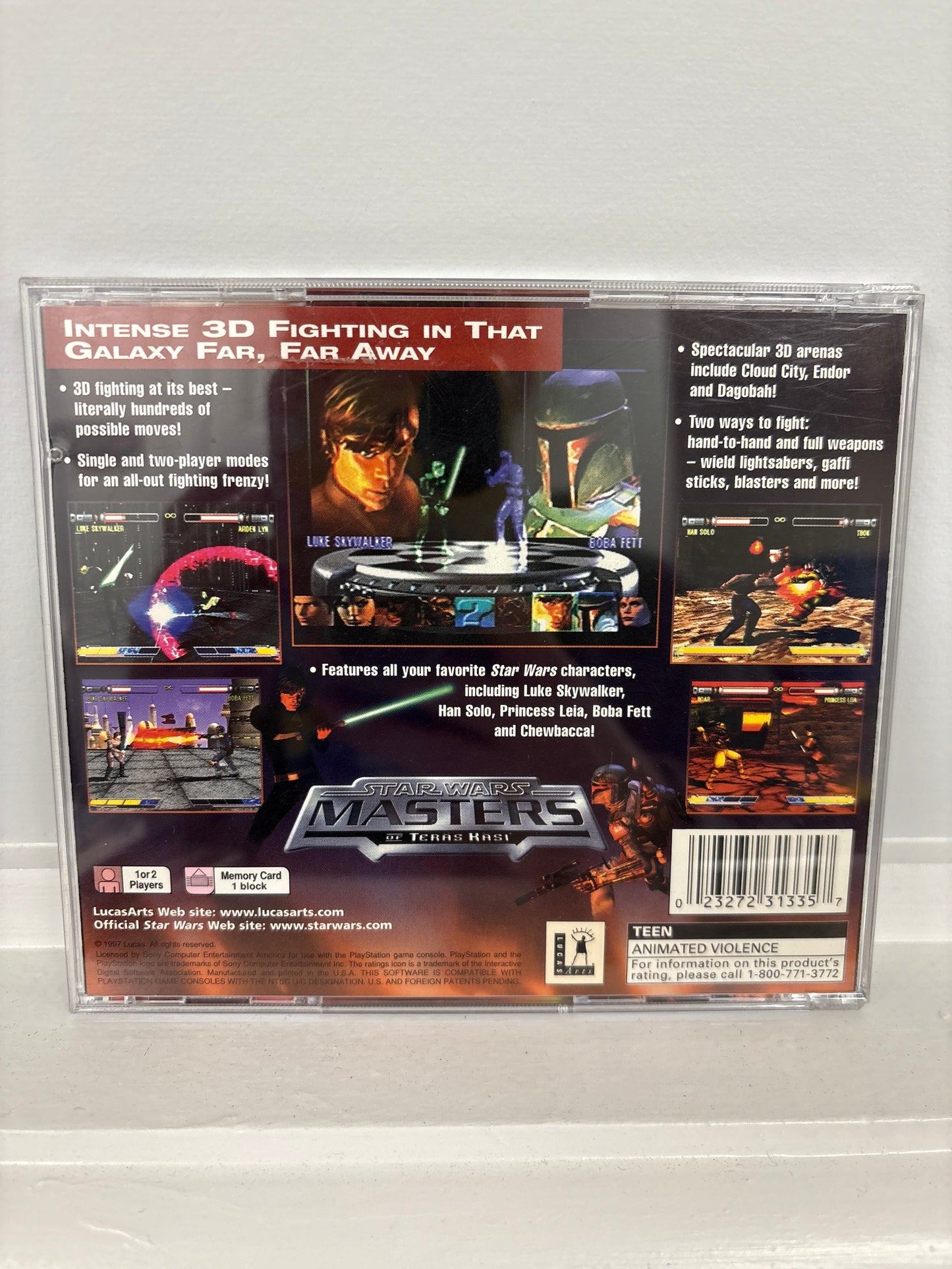 Star Wars Masters of Teras Kasi - Playstation