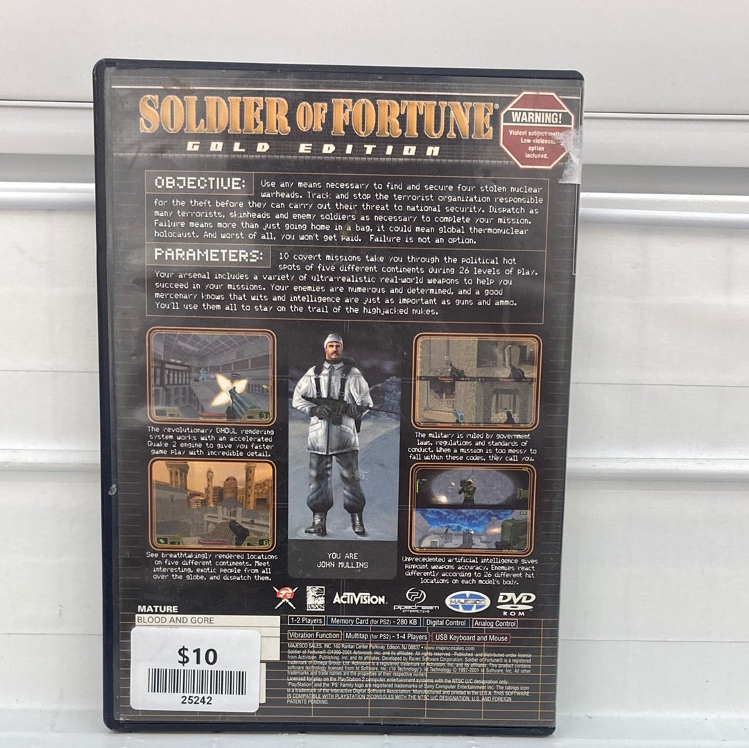 Soldier of Fortune: Gold Edition - Playstation 2